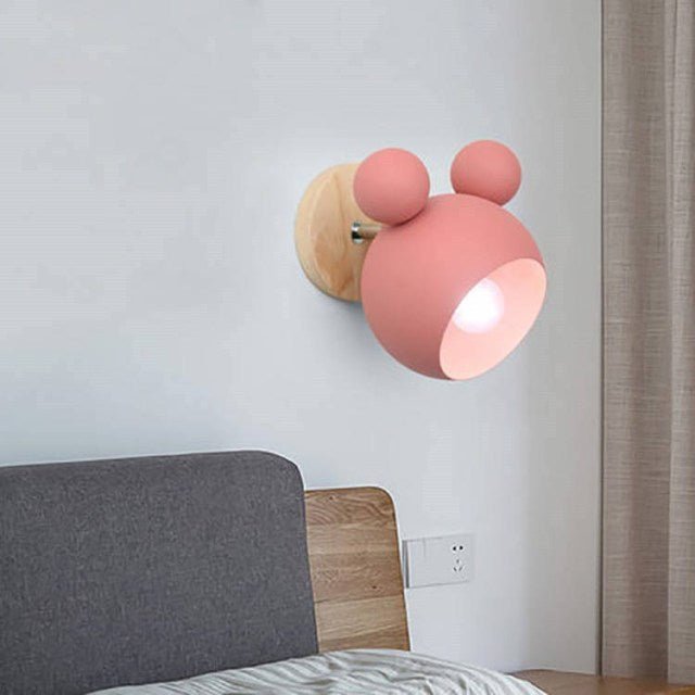 LuzZorro - Lámpara de Pared LED con Forma de Ratón