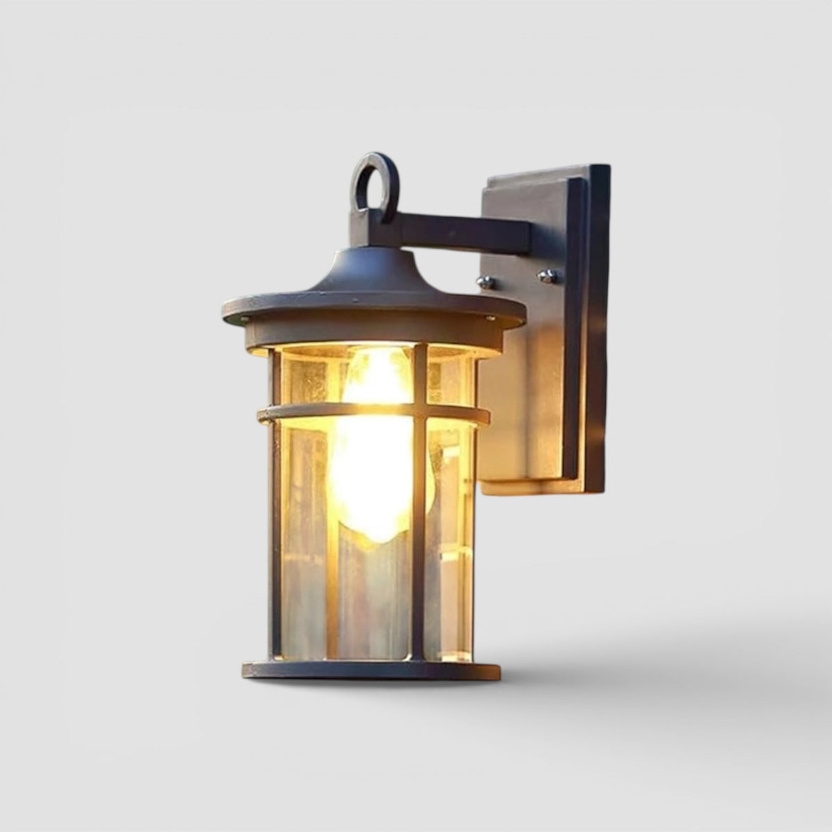 Farol de pared exterior Nyrena – vista principal