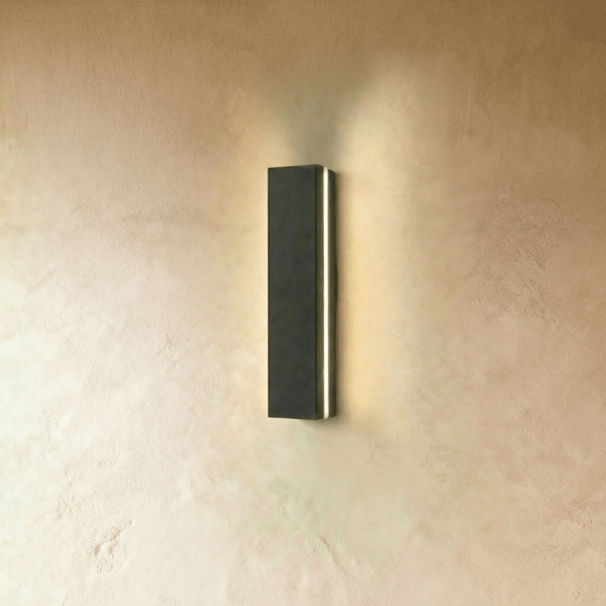 Ostrina - Aplique de Pared Exterior LED Lineal con Luz Lateral y Mando