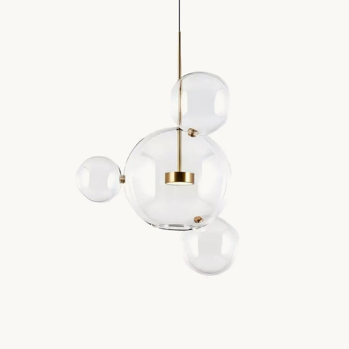 Lámpara colgante de esferas de cristal Perlada – vista principal