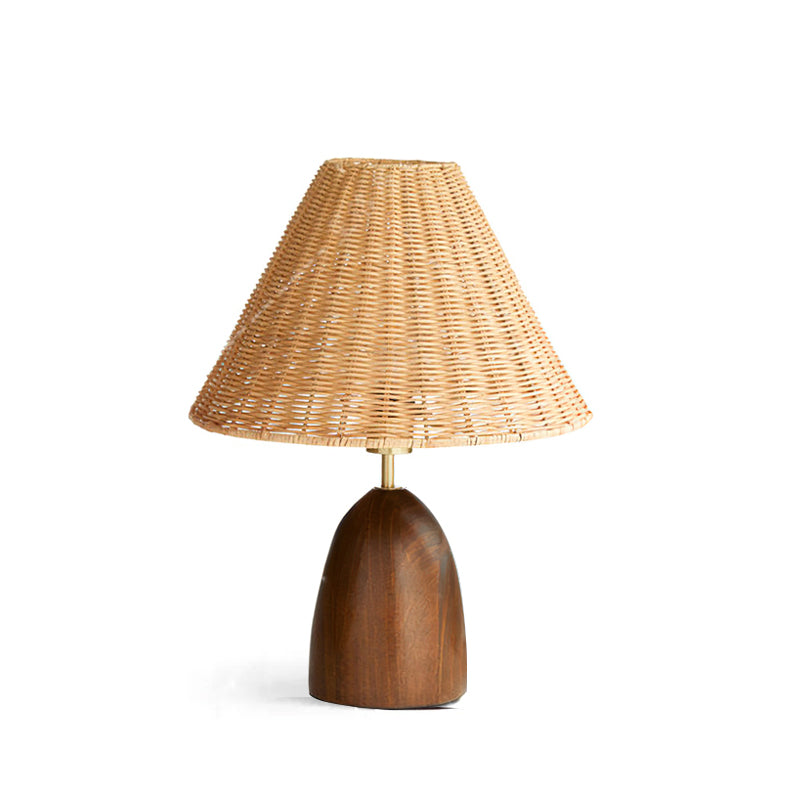 Lámpara de mesa de ratán Ratelia – vista principal