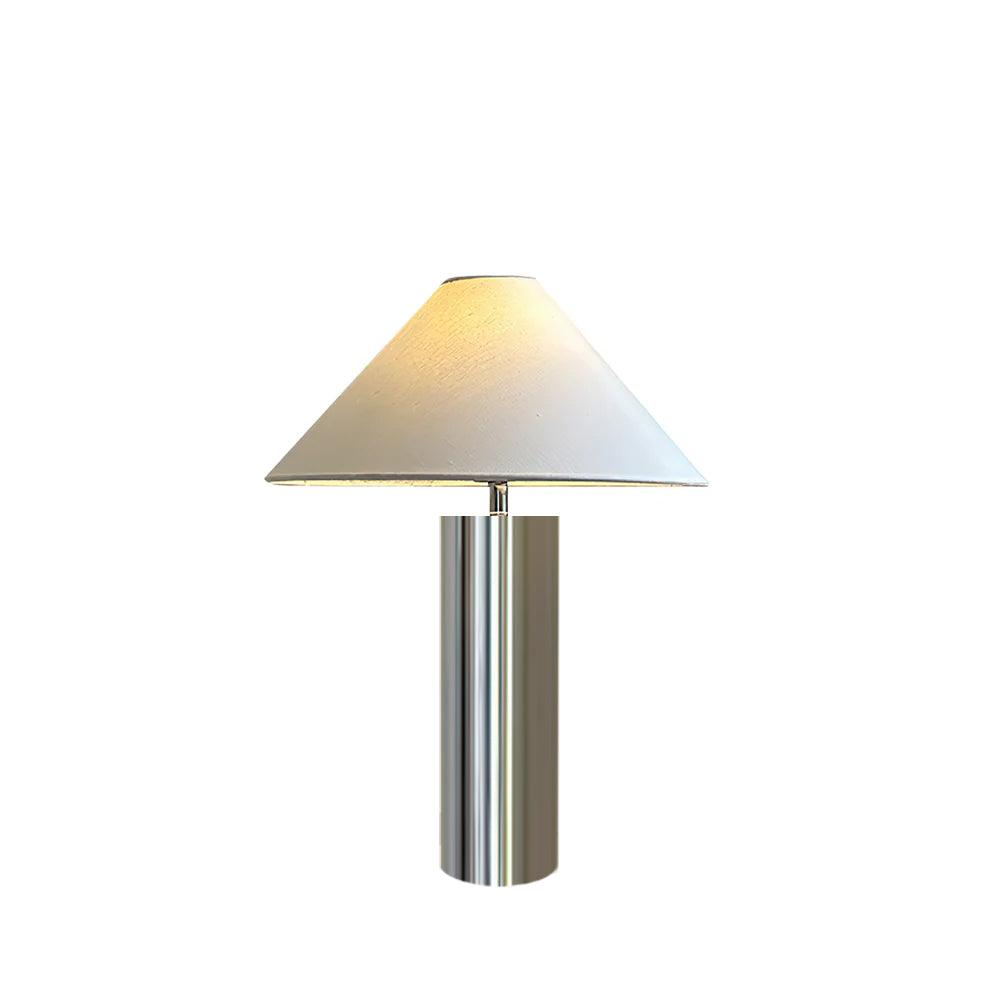 Lámpara de mesa cromada Silvera – vista principal
