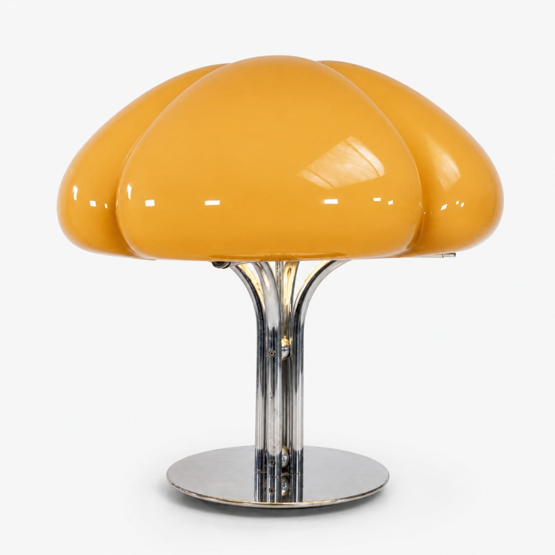 Lámpara de mesa retro de cristal Trevola – vista principal