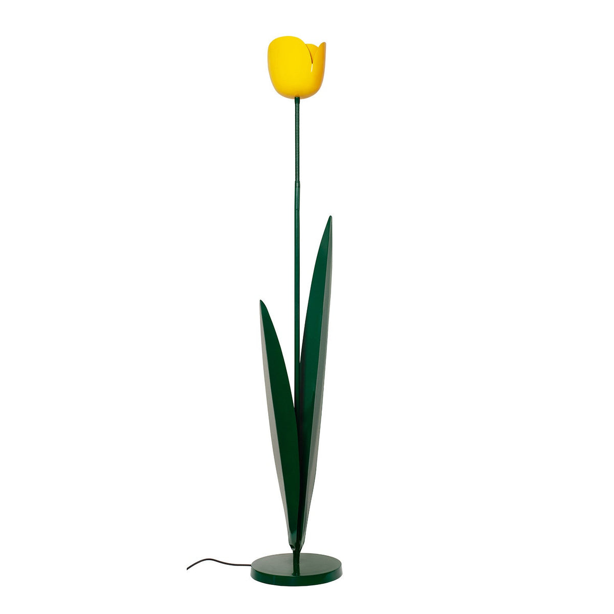Lámpara de pie tulipán Tulena – con flor amarilla