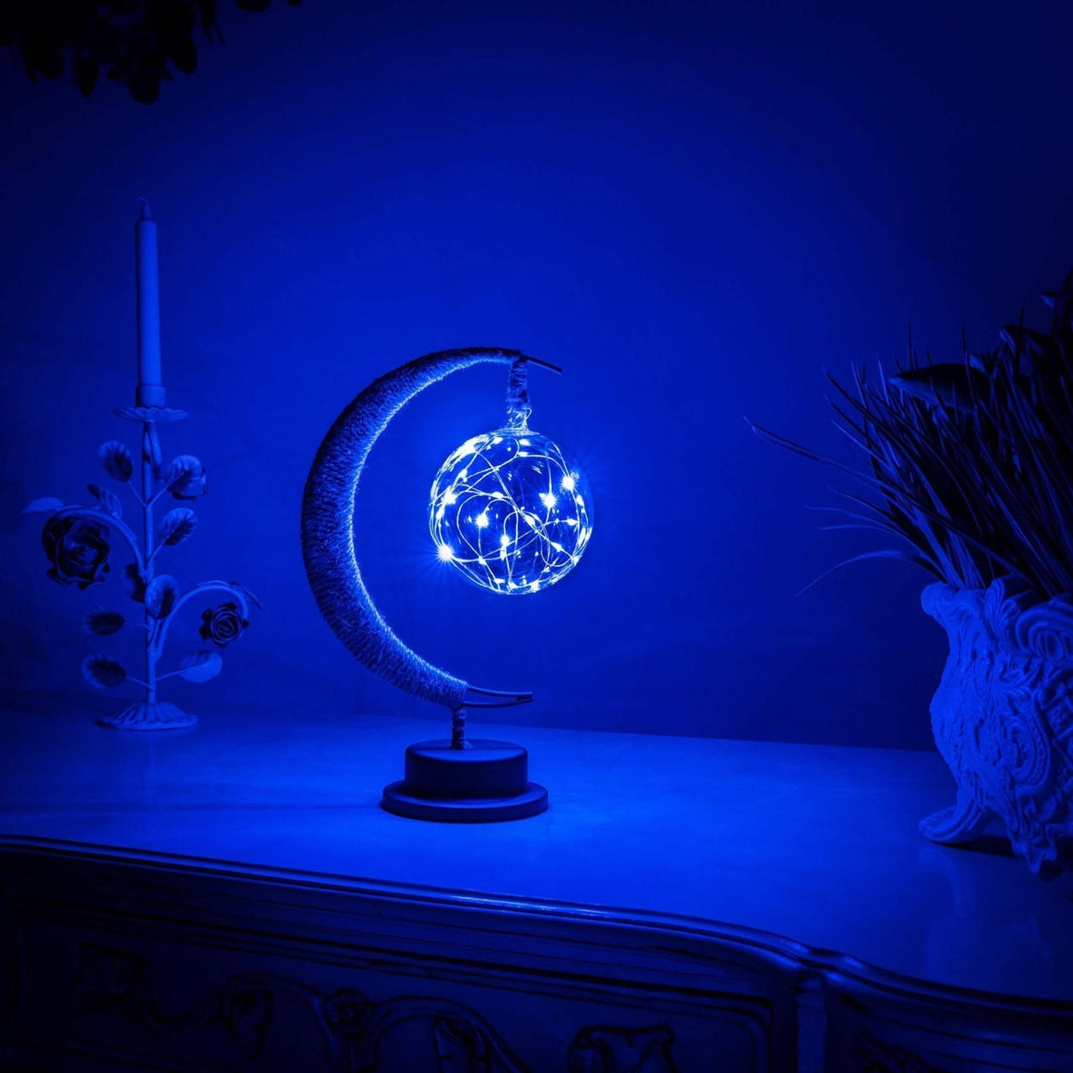 LunaSerena - Lámpara de Luna LED para Ambientes Tranquilos