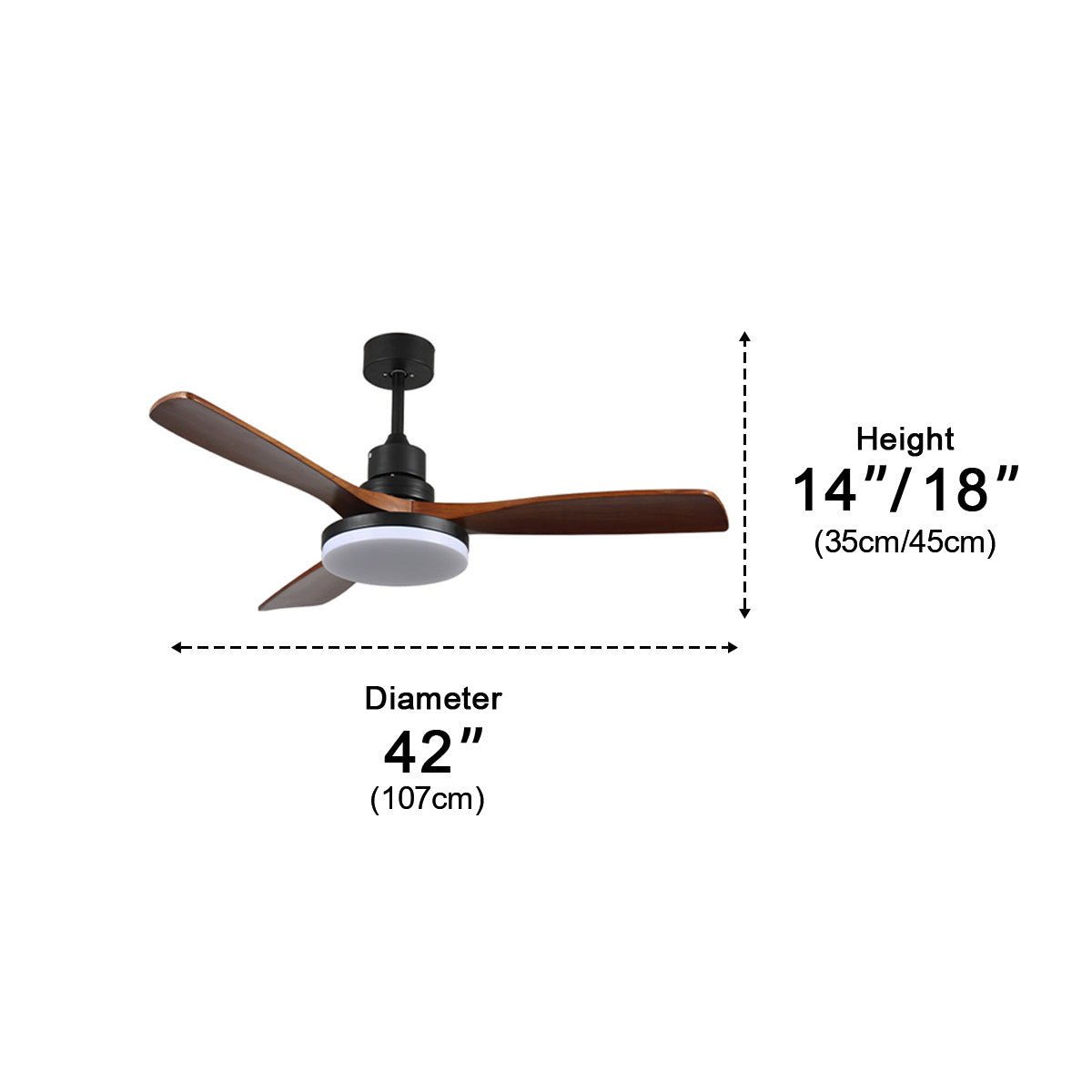 Ventilador de techo con luz Quinta en un comedor clásico – imagen 14