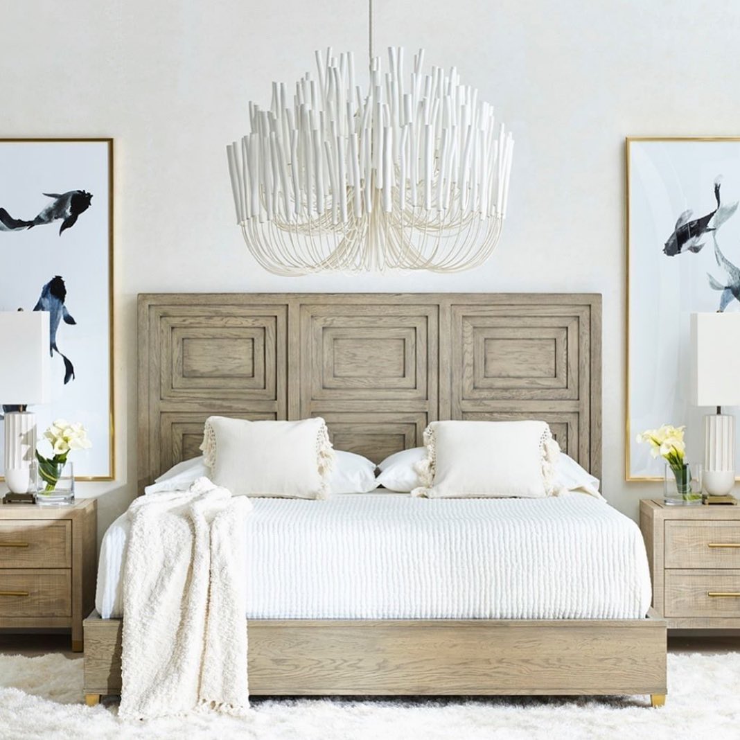 Lámpara de araña de varillas de madera Ramilla en un comedor de estilo natural – imagen 15