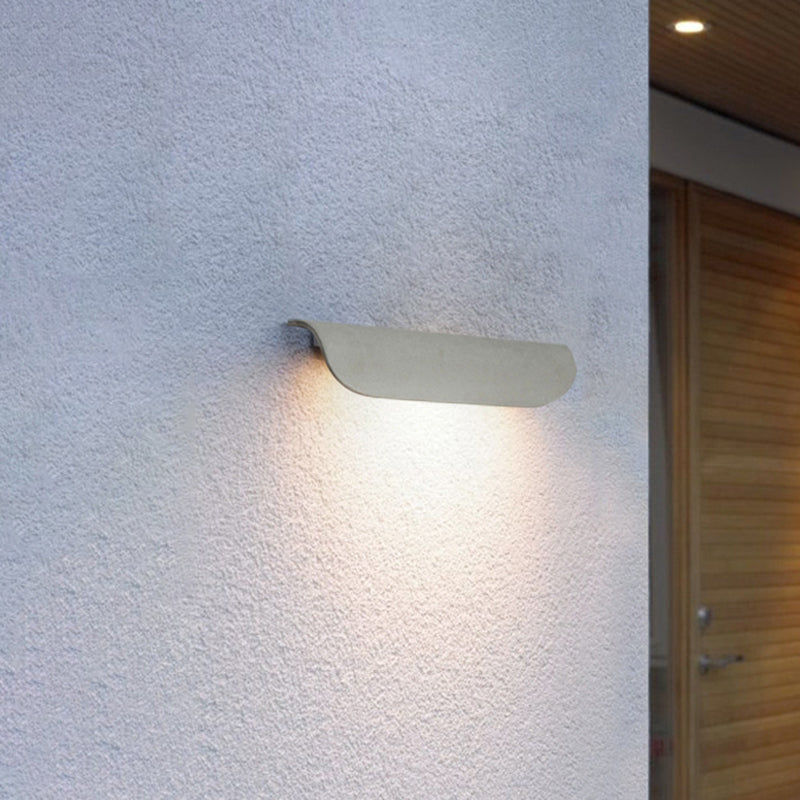 Aplique de pared exterior Ilsura en una fachada – imagen 8