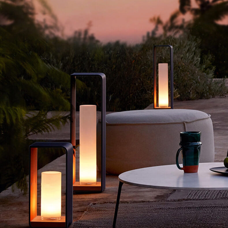 Farol de jardín Nalinda en una terraza – imagen 21