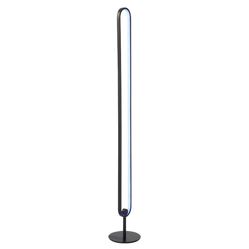 Lámpara de pie LED ovalada Rozalia – vista principal