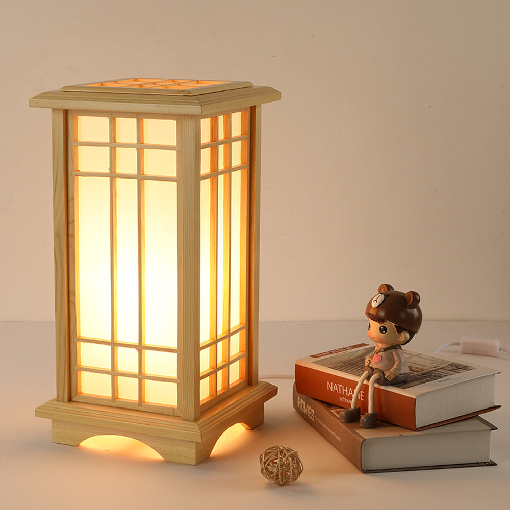 Lámpara de mesa farol japonés Lotami – vista principal