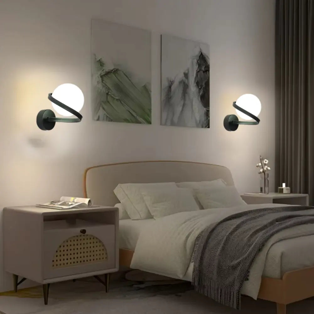 Espiraluz – Lámpara de Pared Moderna