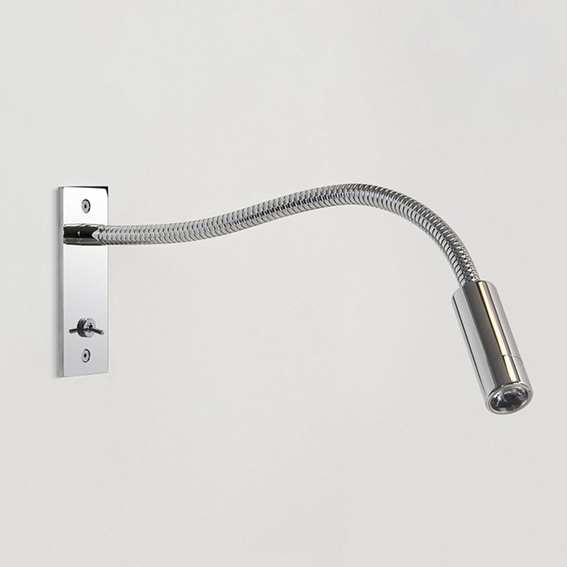 Astroclaro Pivot: Aplique de Pared Minimalista y Ajustable para Lectura – Bronce/Níquel/Cromo