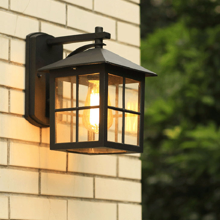 Farol de pared exterior Nubaro en la fachada de una casa – imagen 10
