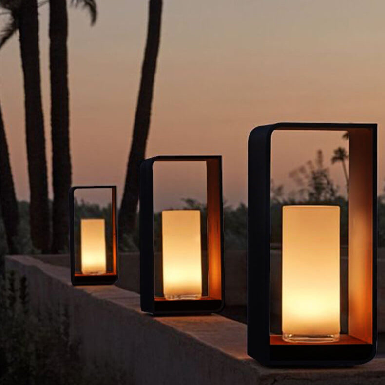 Farol de jardín Nalinda en una terraza – imagen 11