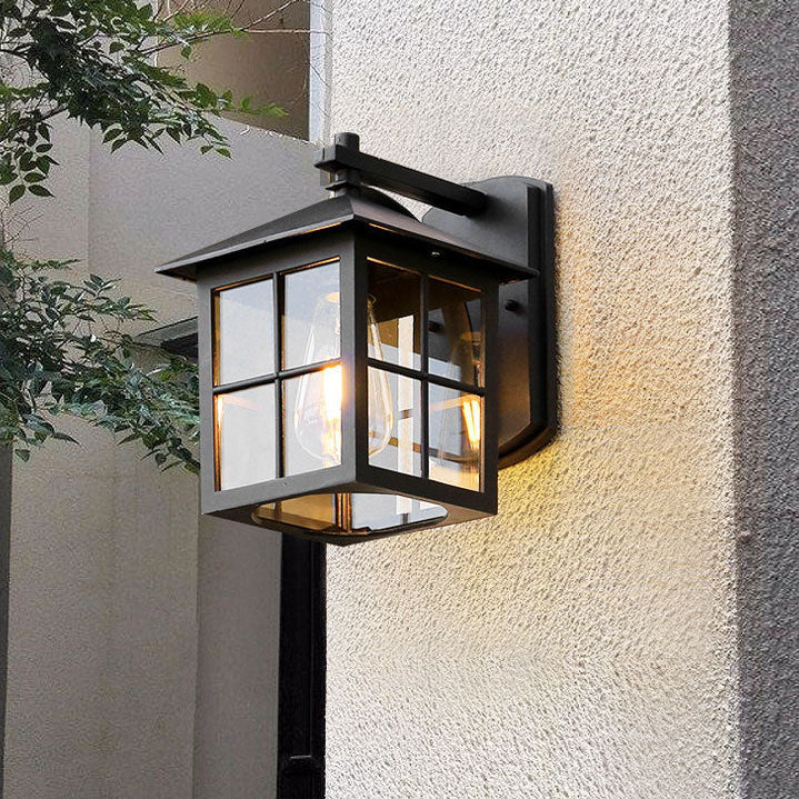 Farol de pared exterior Nubaro en la fachada de una casa – imagen 5