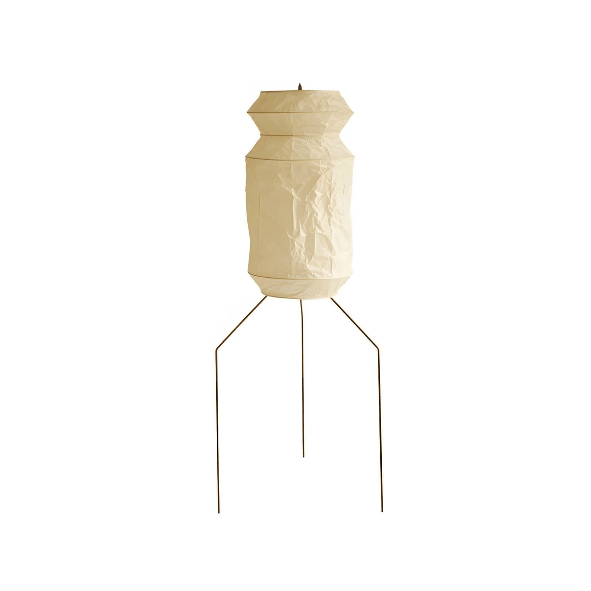 Lámpara de pie de papel de arroz Malera – sin cable