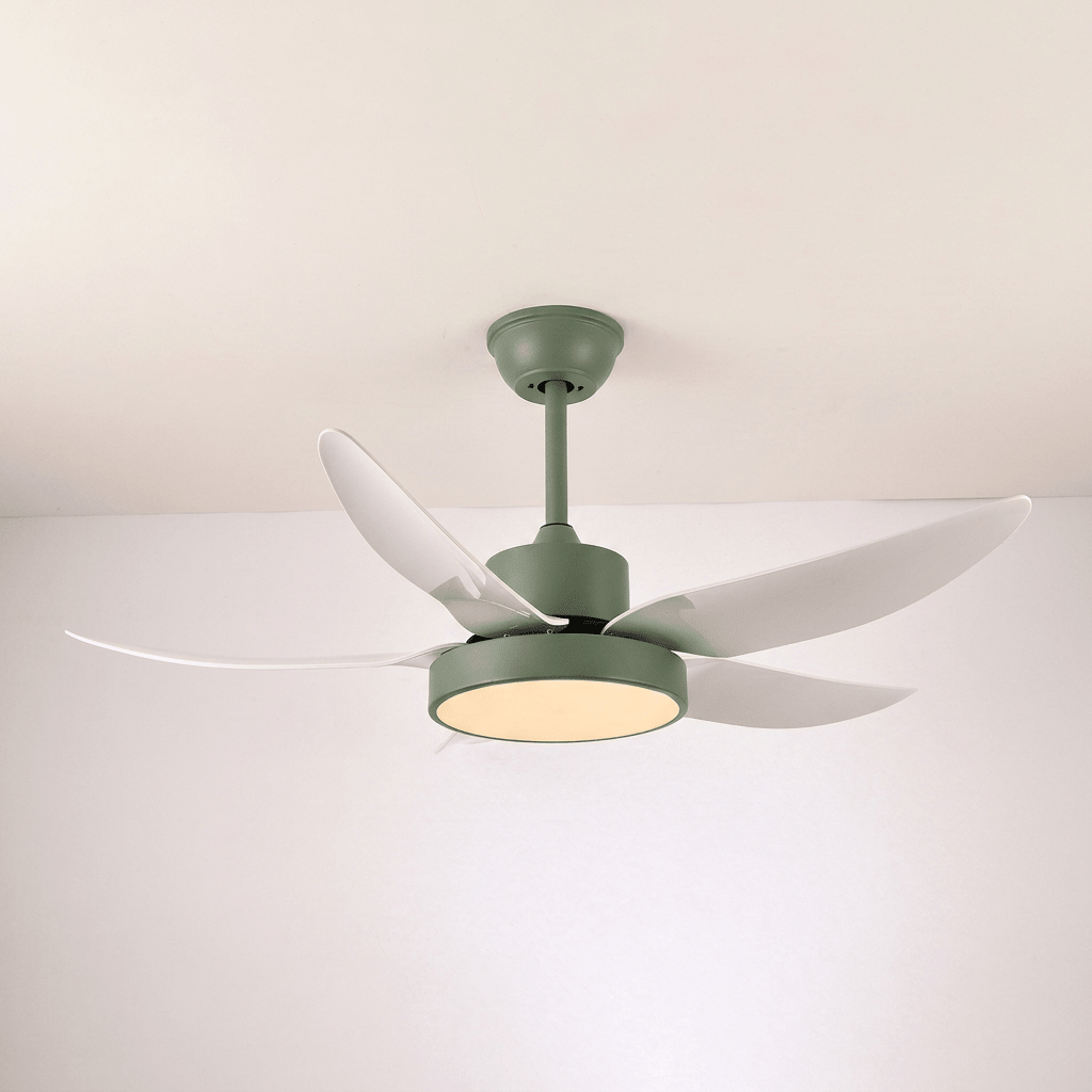 Ventilador de techo con luz Planeo en un salón moderno – imagen 20