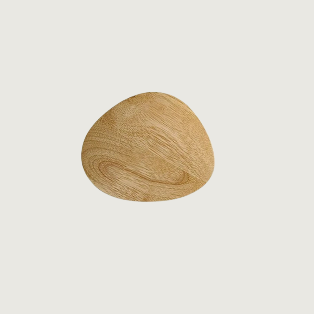 Klaria - Lámpara de Pared Contemporánea de Lino en Madera Nórdica - Diseño Elegante y Cálido