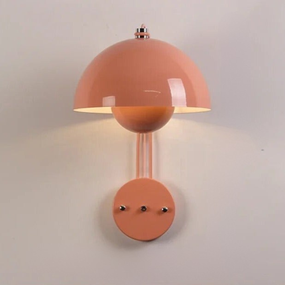 Aureza - Lámpara de Pared con Diseño de Hongo - Iluminación Moderna y Minimalista