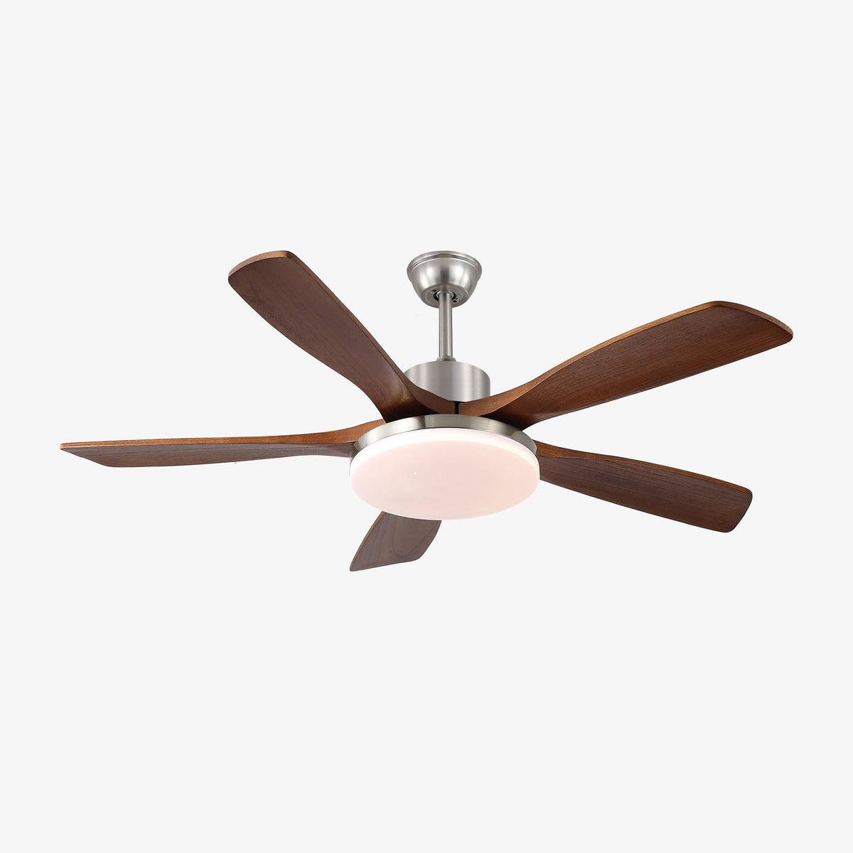 Ventilador de techo con luz Celena en un salón contemporáneo – imagen 9