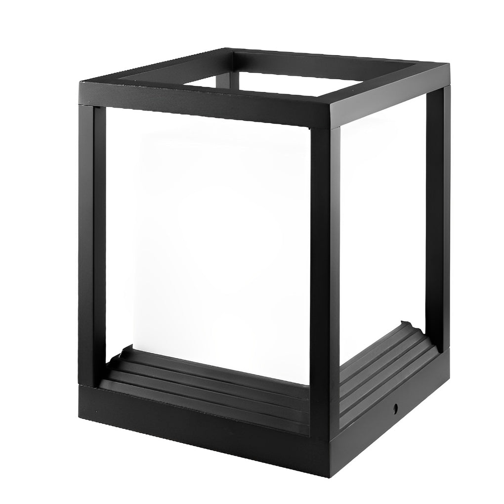 Farol de pilar exterior Kodina cubo – vista de producto