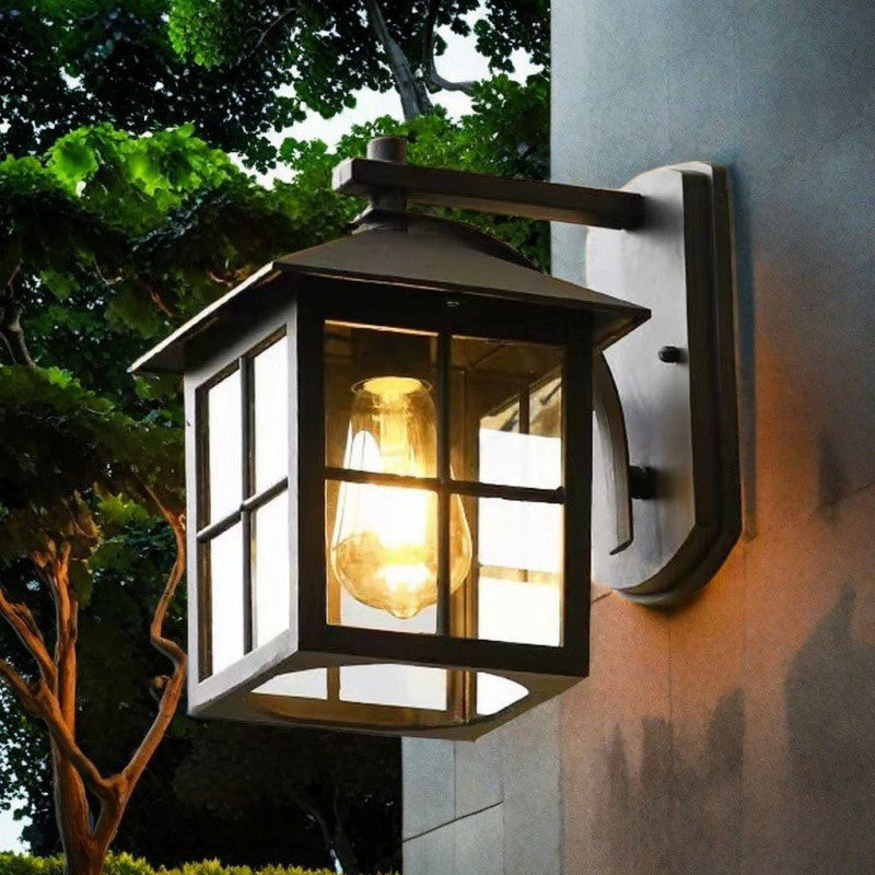 Farol de pared exterior Nubaro en la fachada de una casa – imagen 9