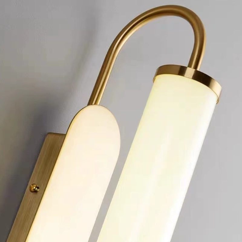 Astroclaro Cylora: Aplique de Pared Decorativo LED para Interiores de Metal y Acrílico – Pasillo/Comedor