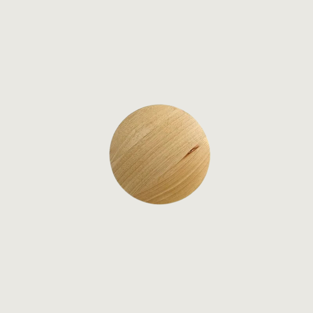 Klaria - Lámpara de Pared Contemporánea de Lino en Madera Nórdica - Diseño Elegante y Cálido