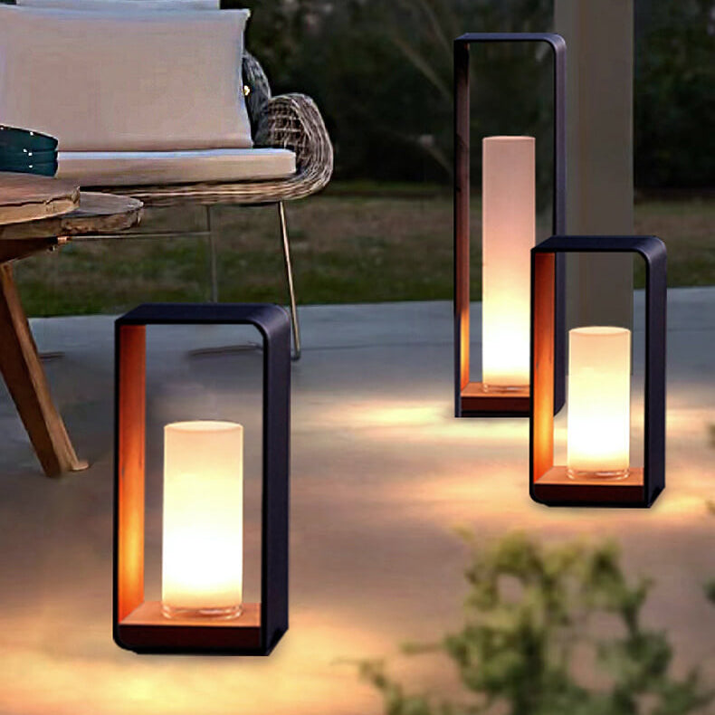 Farol de jardín Nalinda en una terraza – imagen 15