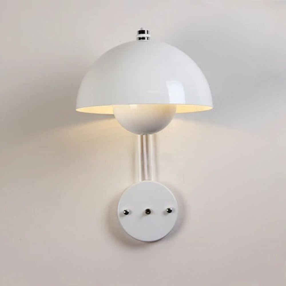 Aureza - Lámpara de Pared con Diseño de Hongo - Iluminación Moderna y Minimalista