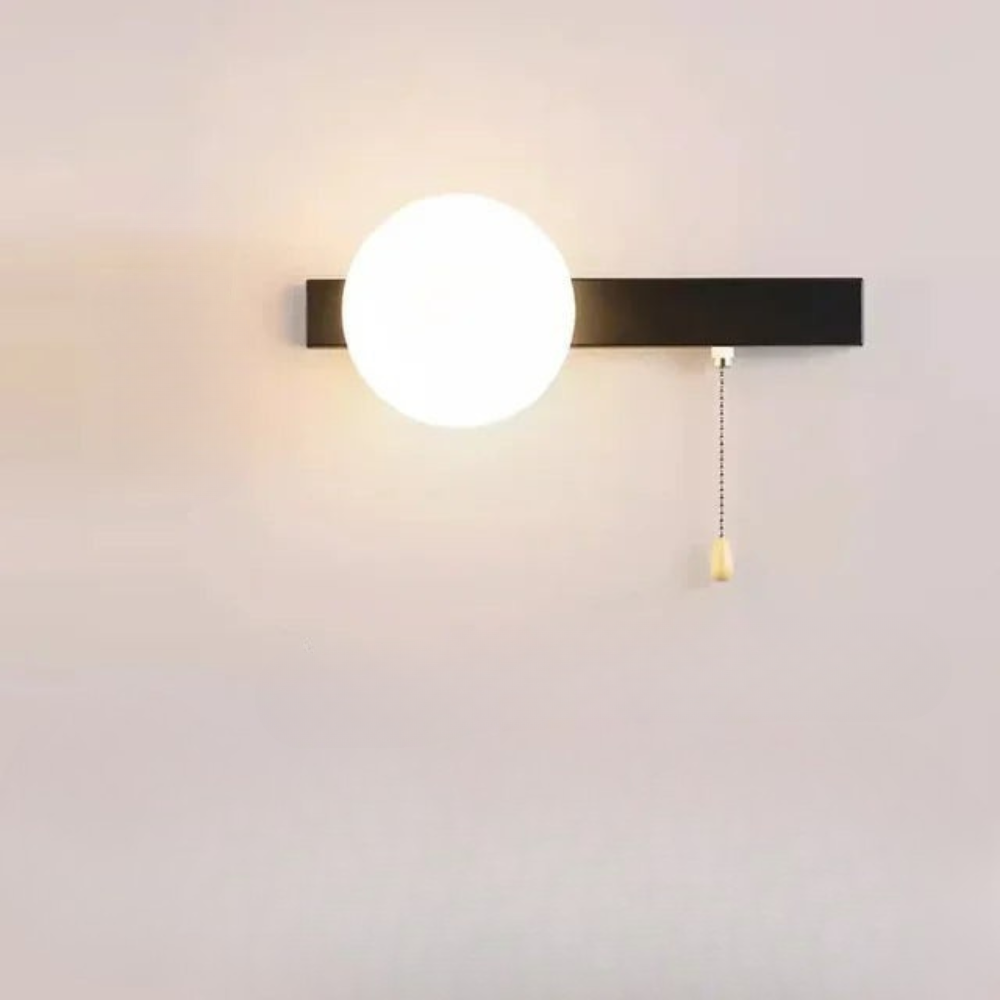 Glezia - Lámpara de Pared Nórdica con Diseño Minimalista y Luz Cálida - Ideal para Salones y Pasillos
