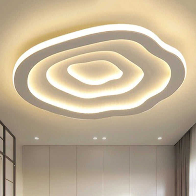 OlaLuz - Lámpara de Techo Moderna con Diseño Ondulado LED