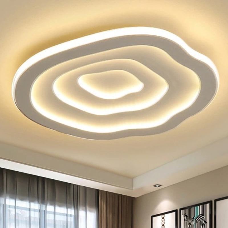 OlaLuz - Lámpara de Techo Moderna con Diseño Ondulado LED