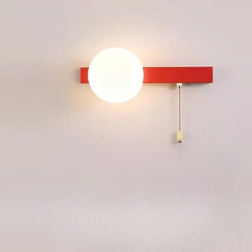 Glezia - Lámpara de Pared Nórdica con Diseño Minimalista y Luz Cálida - Ideal para Salones y Pasillos
