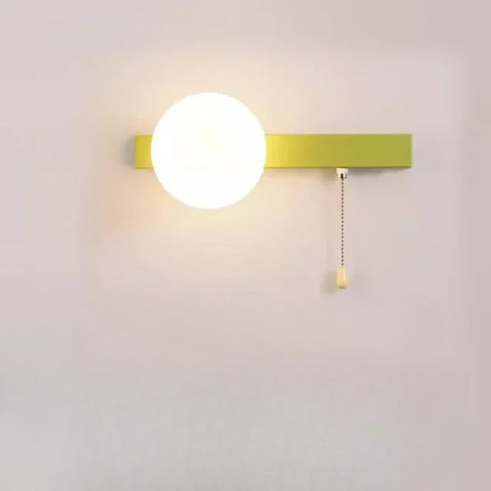 Glezia - Lámpara de Pared Nórdica con Diseño Minimalista y Luz Cálida - Ideal para Salones y Pasillos