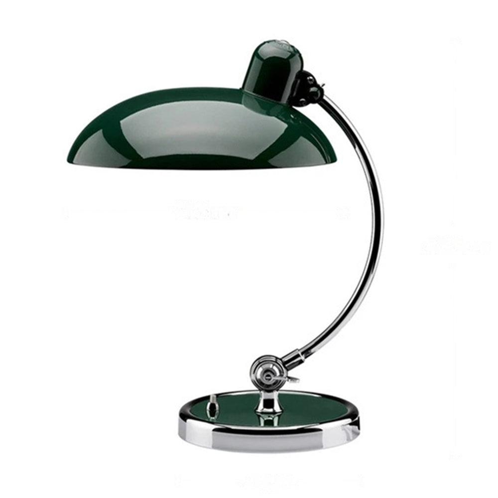 Lámpara de escritorio retro Luberta – verde