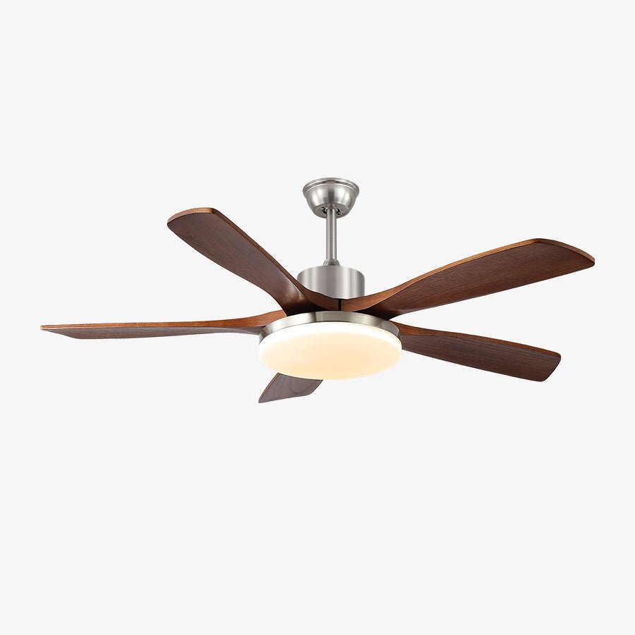 Ventilador de techo con luz Celena en un salón contemporáneo – imagen 15