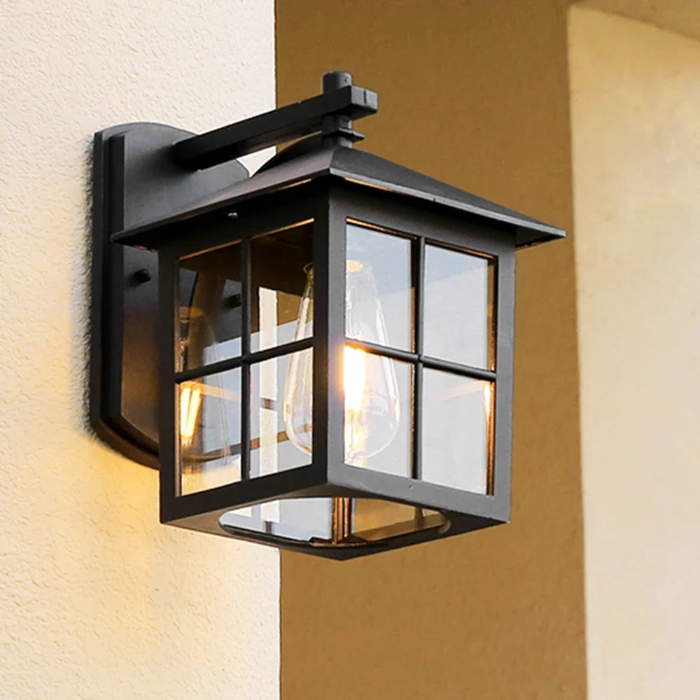 Farol de pared exterior Nubaro en la fachada de una casa – imagen 12