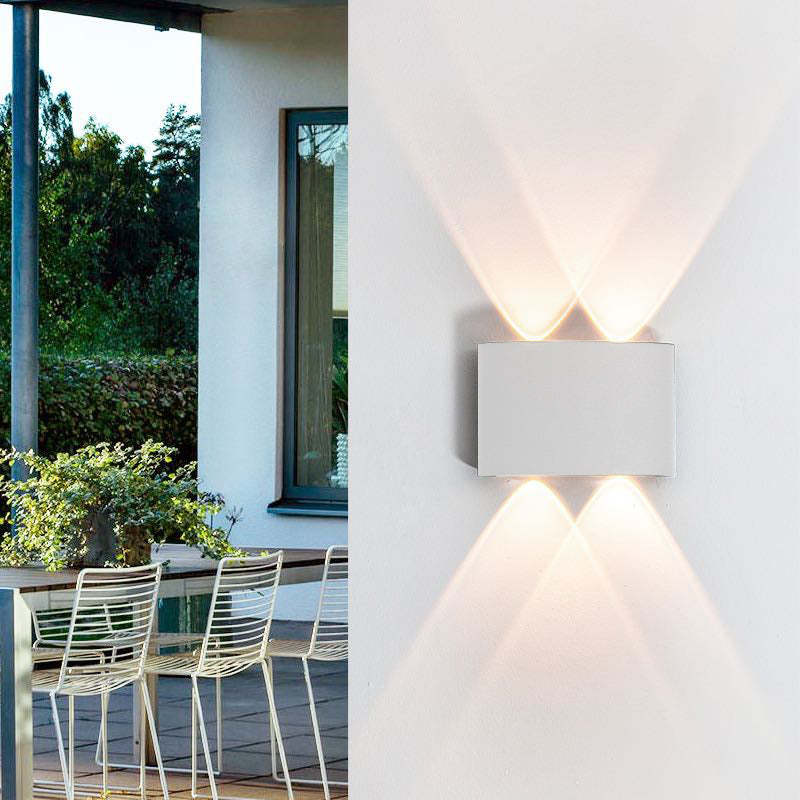 Aplique de pared LED arriba y abajo Fulgara – blanco