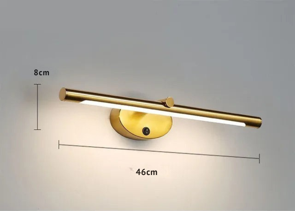 Fluron - Lámpara de Pared LED Moderna UltraLuxe, Diseño Elegante y Eficiencia Energética para Salas - Pasillos y Dormitorios
