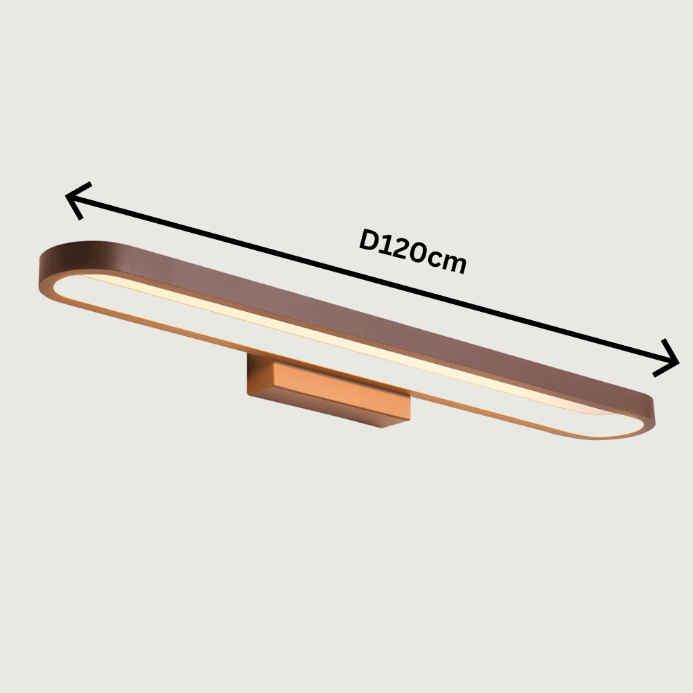 Auralo - Lámpara de Pared LED Acrílica Moderna para Baño - Diseño Minimalista y Eficiencia Energética - 220V-240V