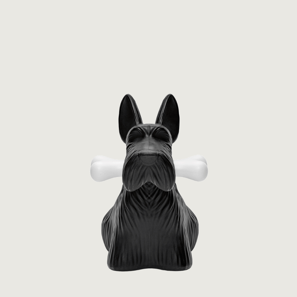 Caleni - Lámpara de Mesa con Diseño Perro Divertido y Luz LED Integrada - 43cm