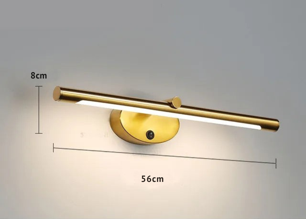Fluron - Lámpara de Pared LED Moderna UltraLuxe, Diseño Elegante y Eficiencia Energética para Salas - Pasillos y Dormitorios