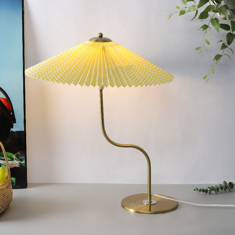 SombraLuz - Lámpara de Mesa con Paraguas y Luz Relajante