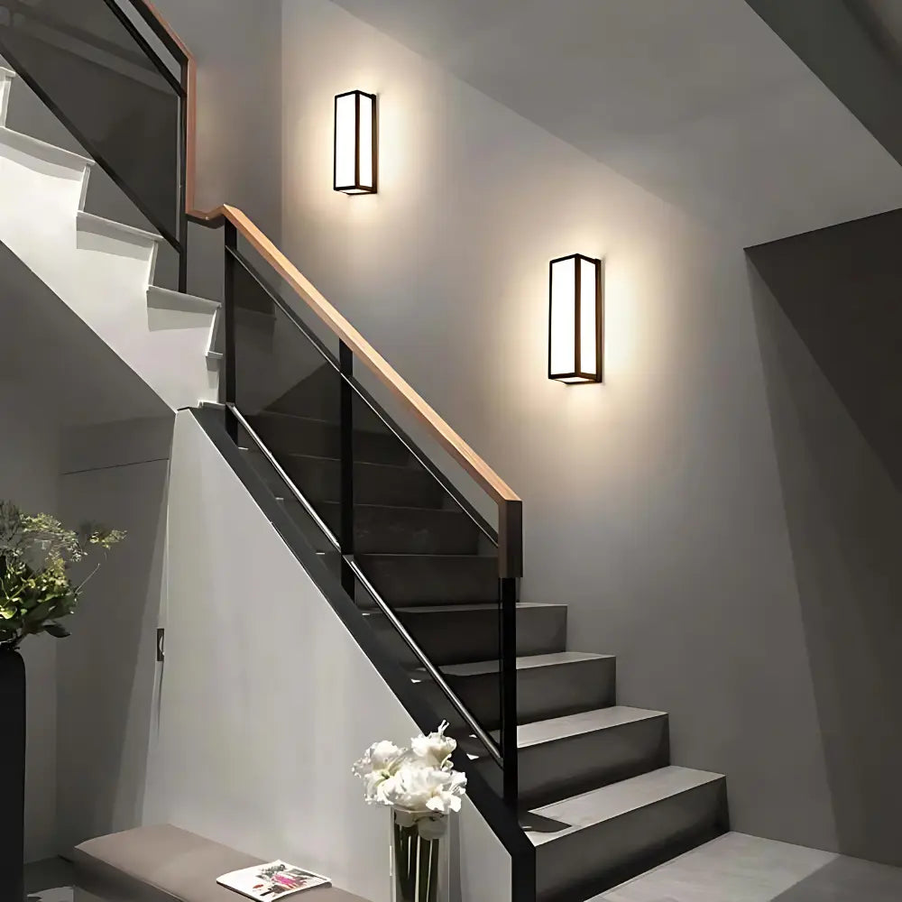 Equiluz - Lámpara de Pared con Estilo y Luz Suave IP65