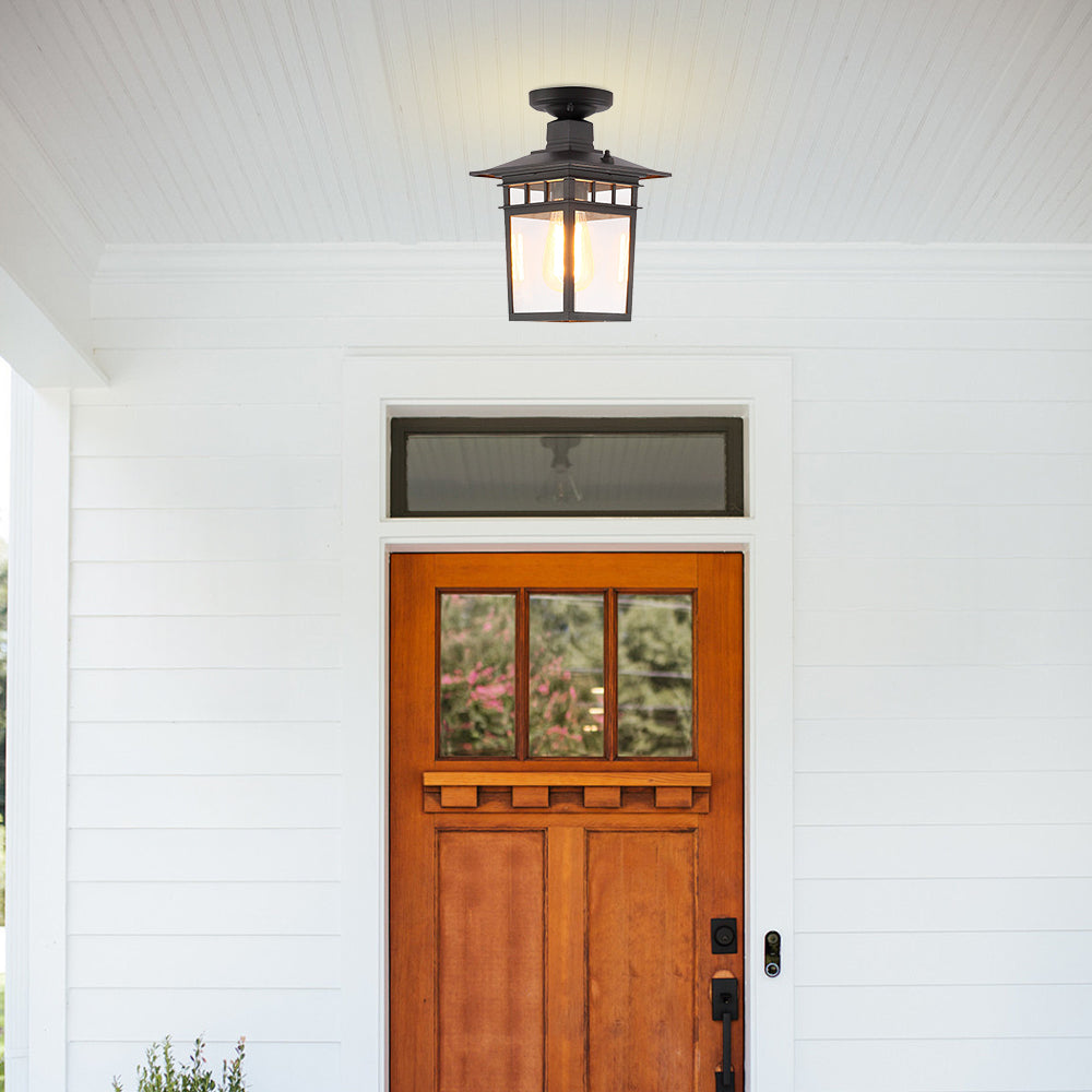 Farol de techo exterior Igena en un porche – imagen 6