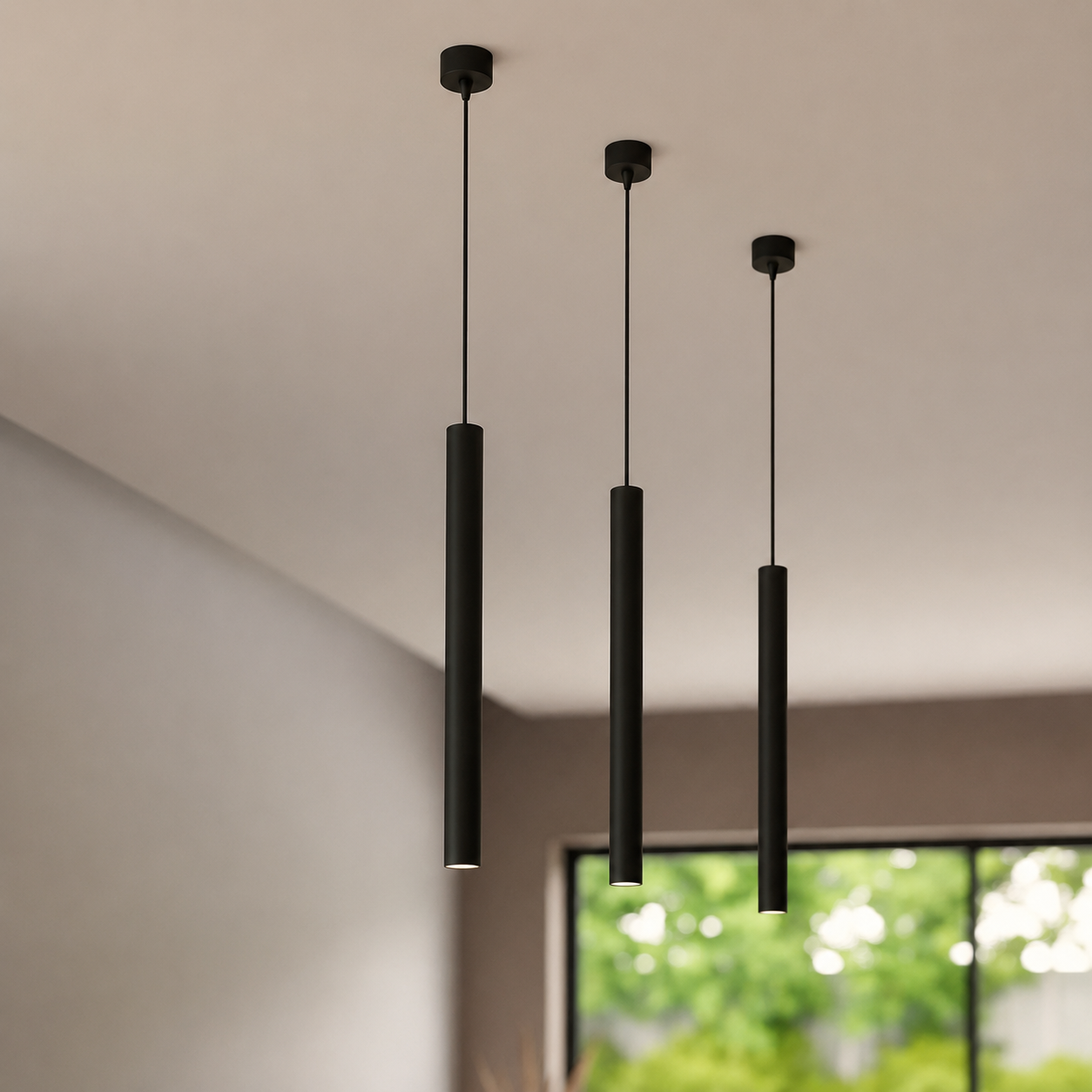 LuzNeblina – Lámpara Colgante Minimalista y Elegante