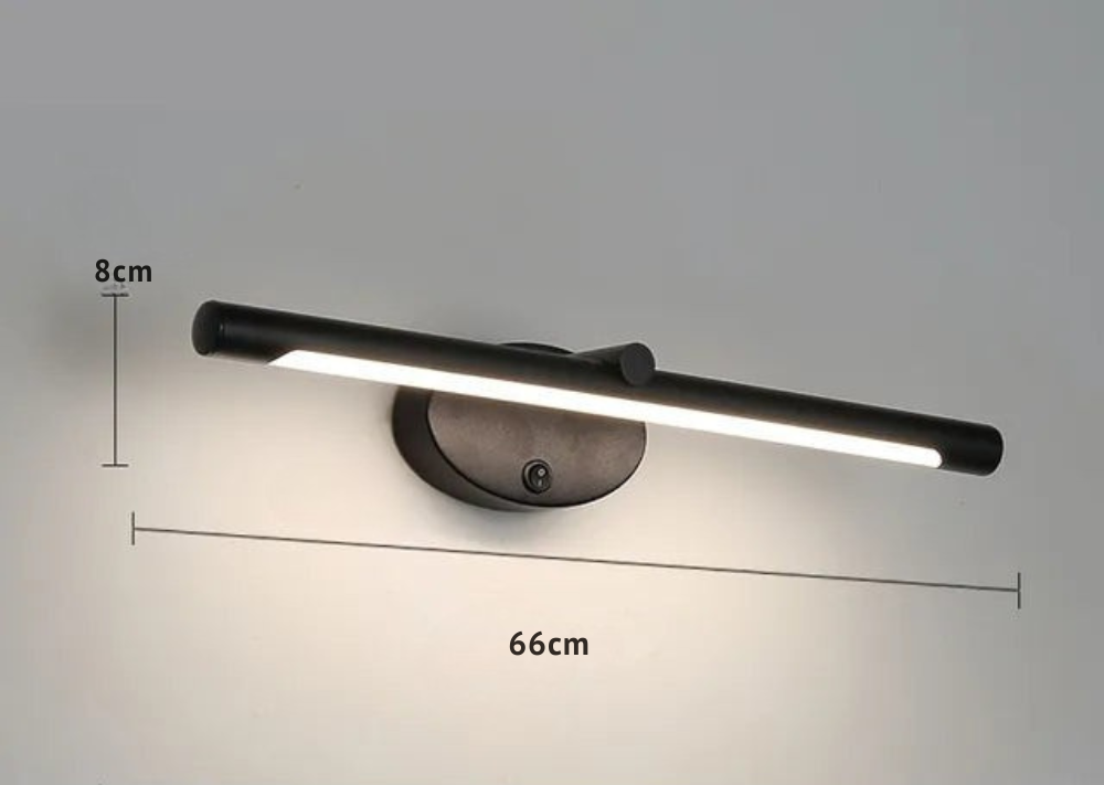 Fluron - Lámpara de Pared LED Moderna UltraLuxe, Diseño Elegante y Eficiencia Energética para Salas - Pasillos y Dormitorios