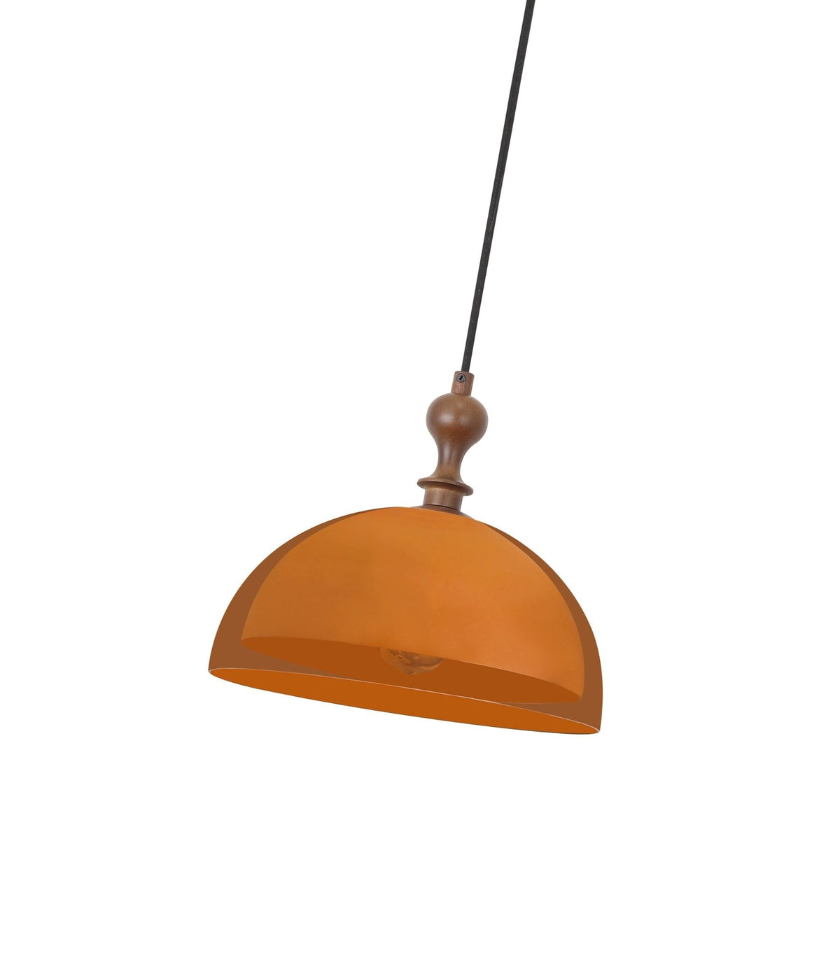 Lámpara colgante de 3 luces Bóveda sobre una mesa de comedor – imagen 9